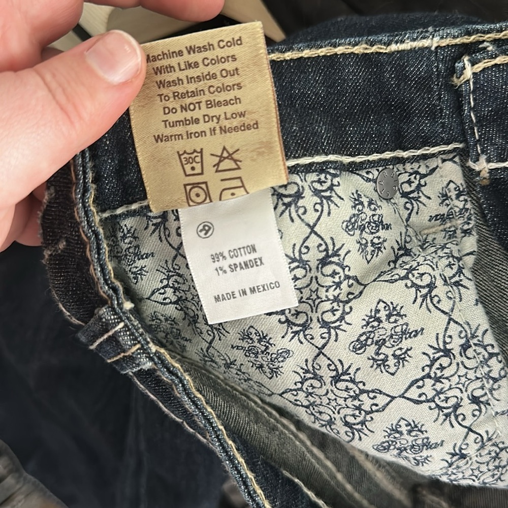 Big Star Dark Blue Women's Jeans - Picture 4 of 6